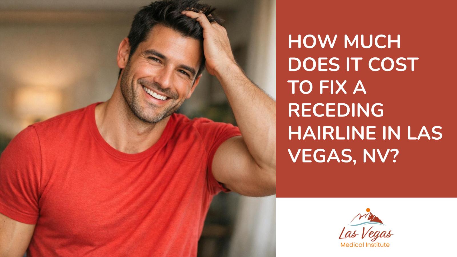 How Much Does It Cost To Fix A Receding Hairline In Las Vegas, NV?