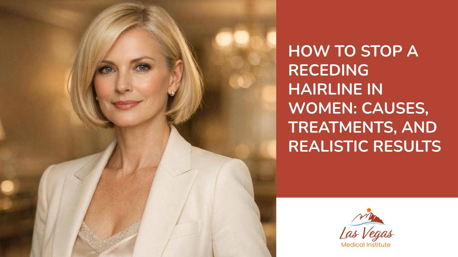 How to Stop a Receding Hairline in Women: Causes, Treatments, and Realistic Results By Las Vegas Medical Institute