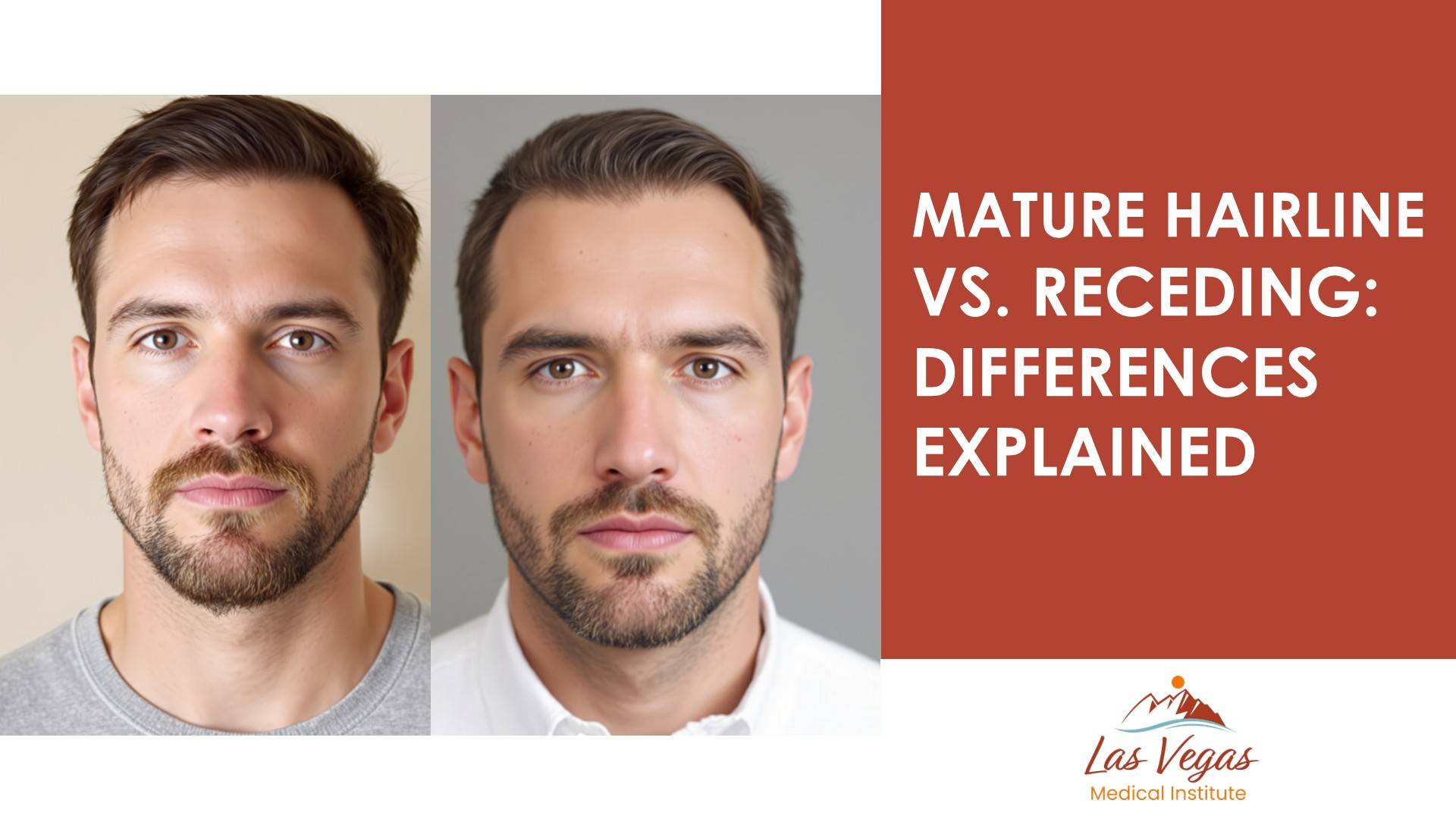 Mature Hairline vs. Receding: Differences Explained by Las Vegas Medical Institute